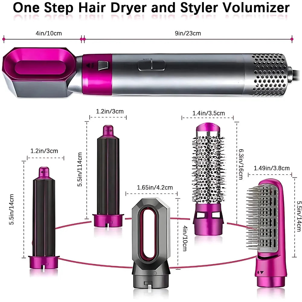 5-in-1 Multifunctional Hair Dryer & Styler Volumizer