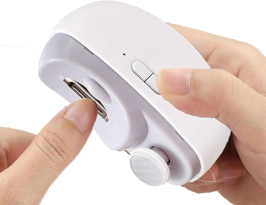2-in-1 Electric Nail Clipper & Baby Nail Trimmer