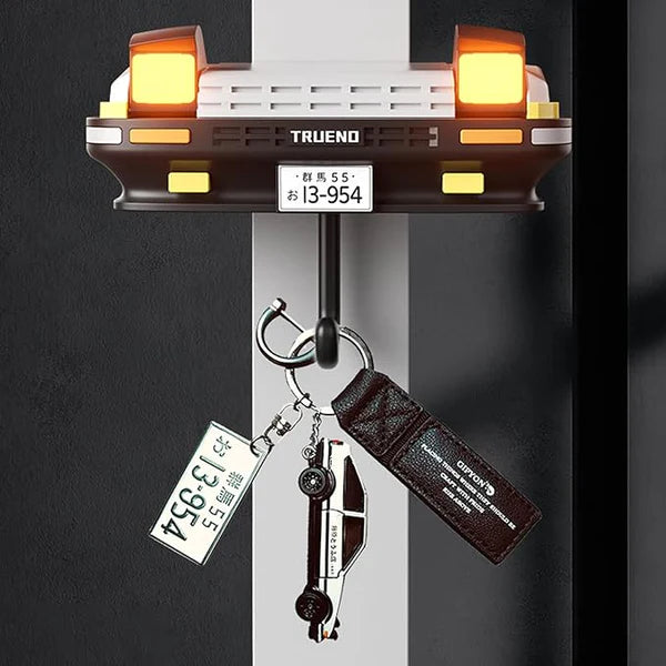 Headlite: Car Bumper Keychain Holder with LED Headlight & Blinkers
