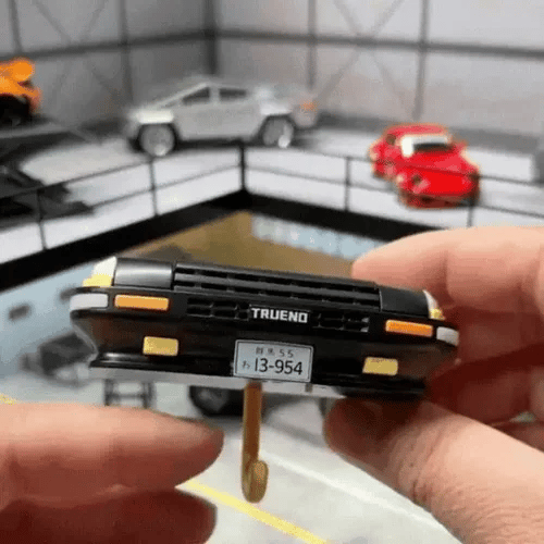 Headlite: Car Bumper Keychain Holder with LED Headlight & Blinkers