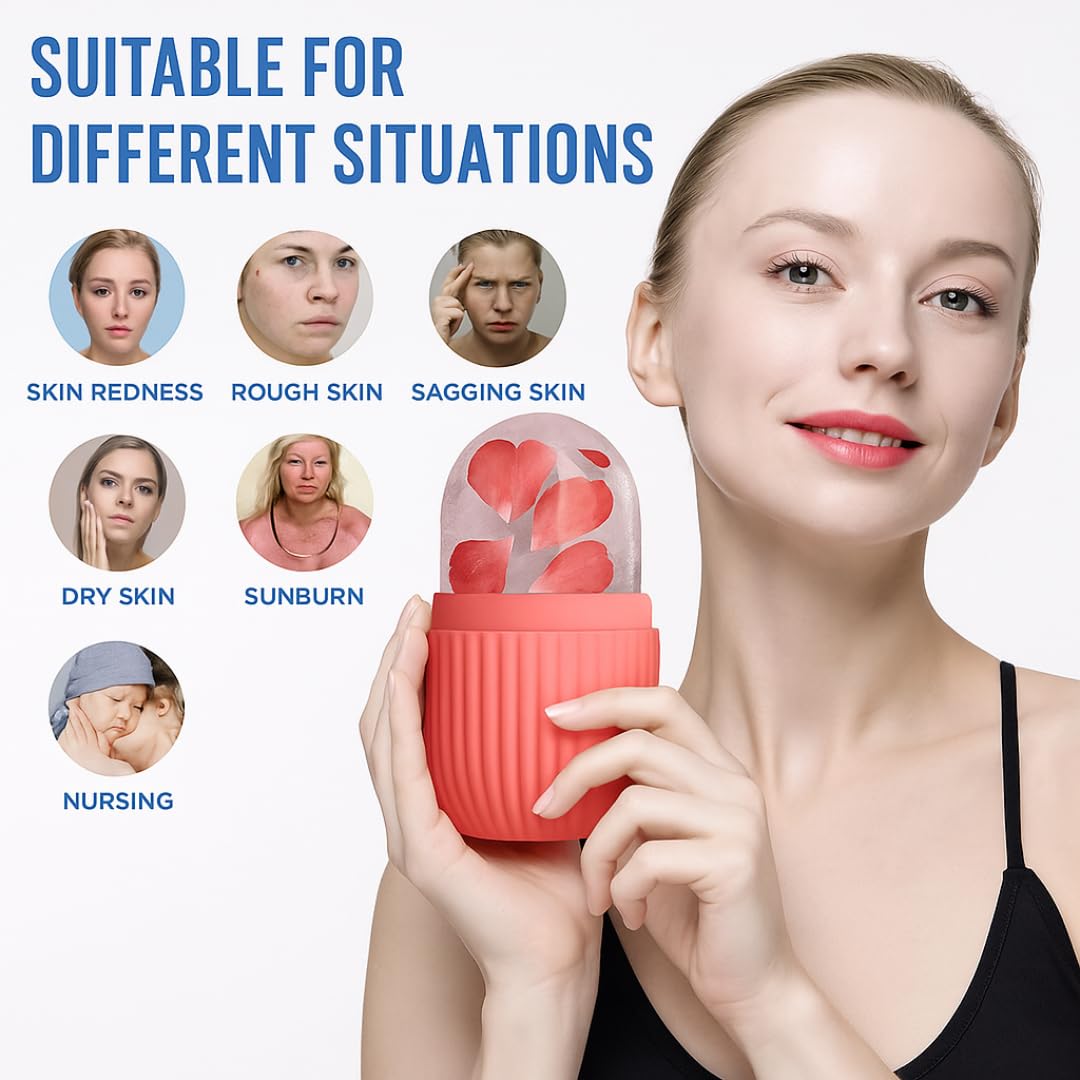 Face Ice Roller for Men & Women