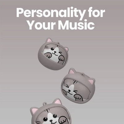 Cat Face Spin Earbuds