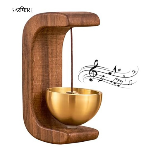 Magnetic Wooden Bell for Door Opening