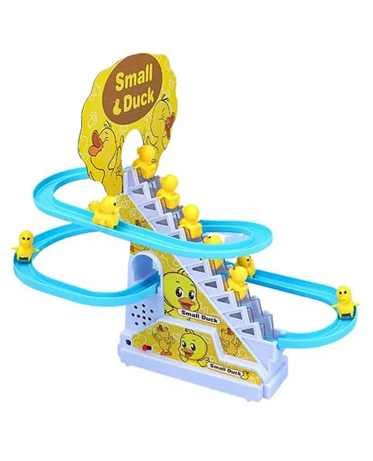 Musical Duck Climbing Toy with Lights