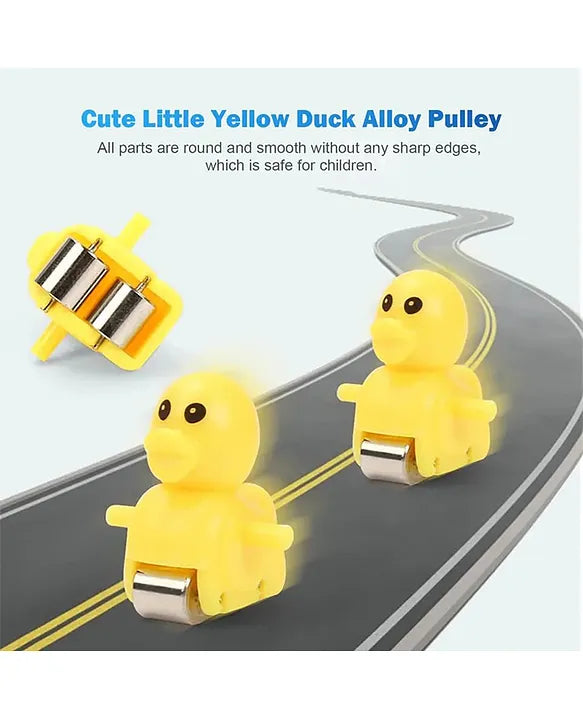 Musical Duck Climbing Toy with Lights