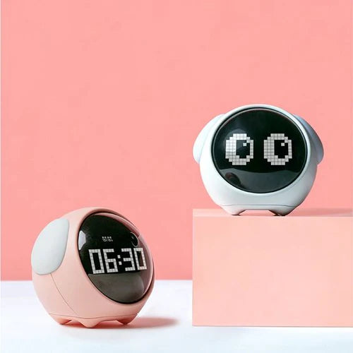 Smart Kids Alarm Clock with Cute Expressions