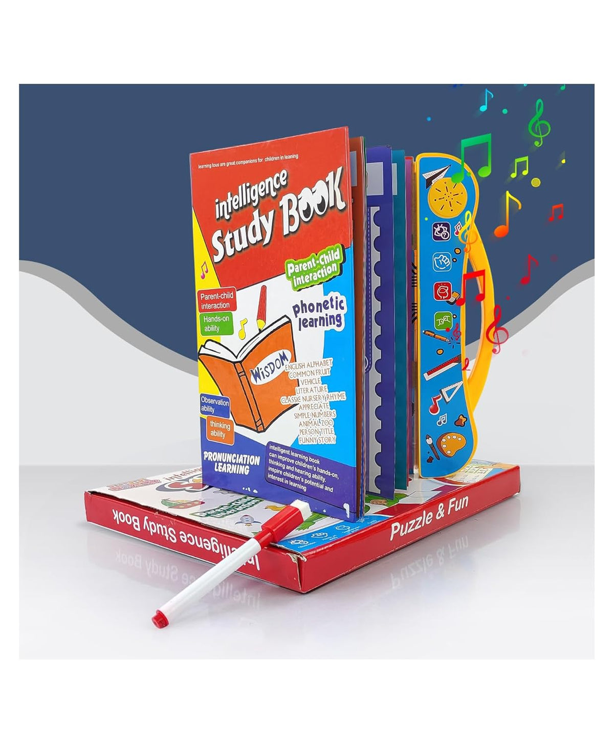 Study Look® Interactive Talking Learning Book for Kids