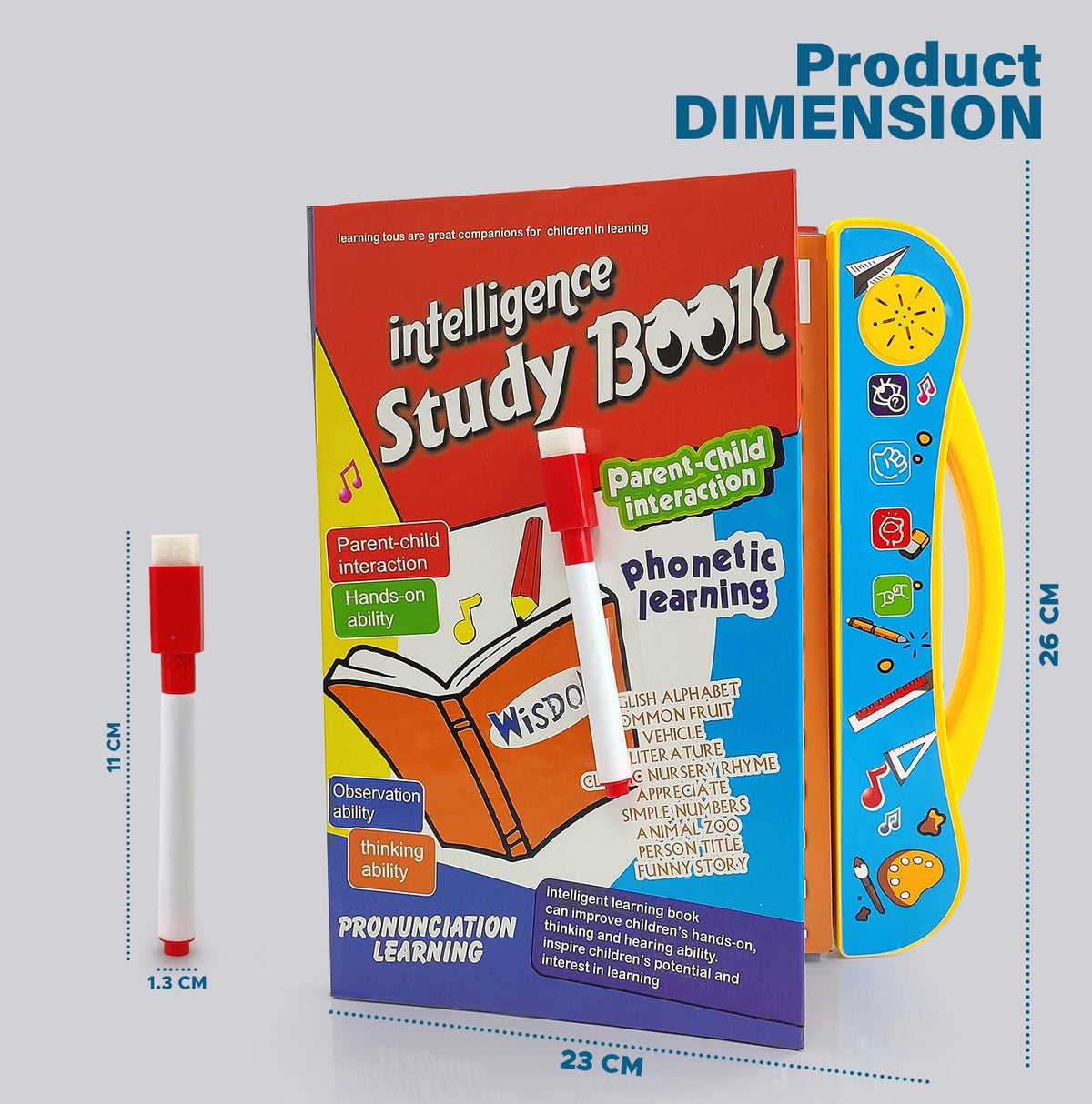 Study Look® Interactive Talking Learning Book for Kids