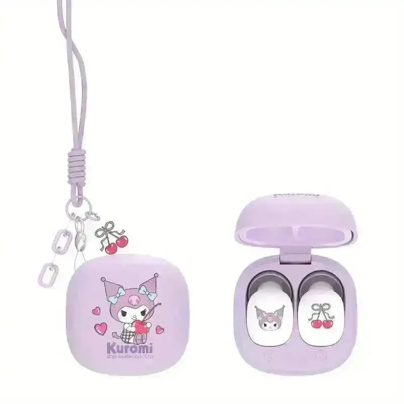 Sanrio Character Wireless Bluetooth Earbuds with Cute Charging Case