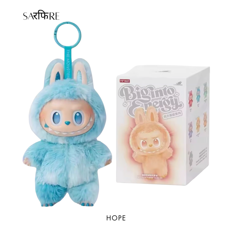 LABUBU Plush Pack of 3 (Random) – Pop Mart Big Into Energy Series | Cute Collectible Plush Toys
